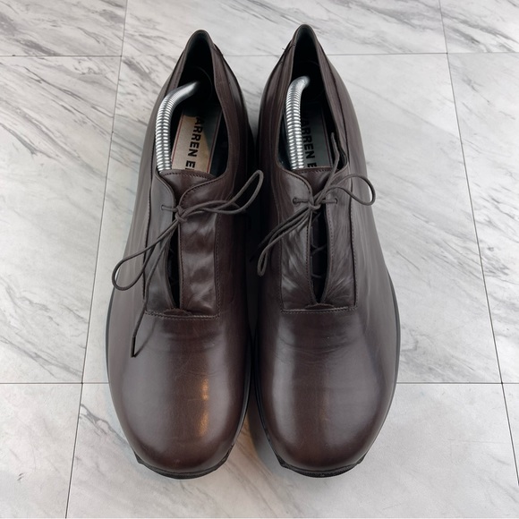 •Warren Edwards Men's Dress Shoes Size 11.5 Brown derby oxfords vibram sole - Picture 6 of 15